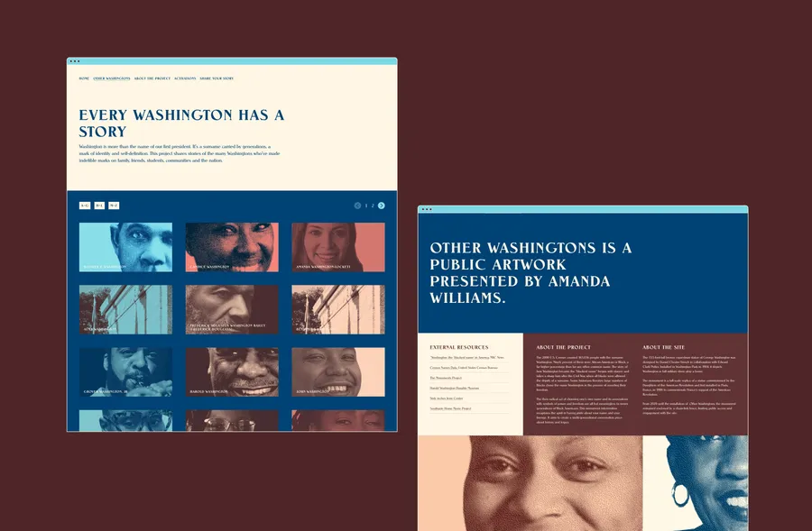 OW Webpost Website Desktop