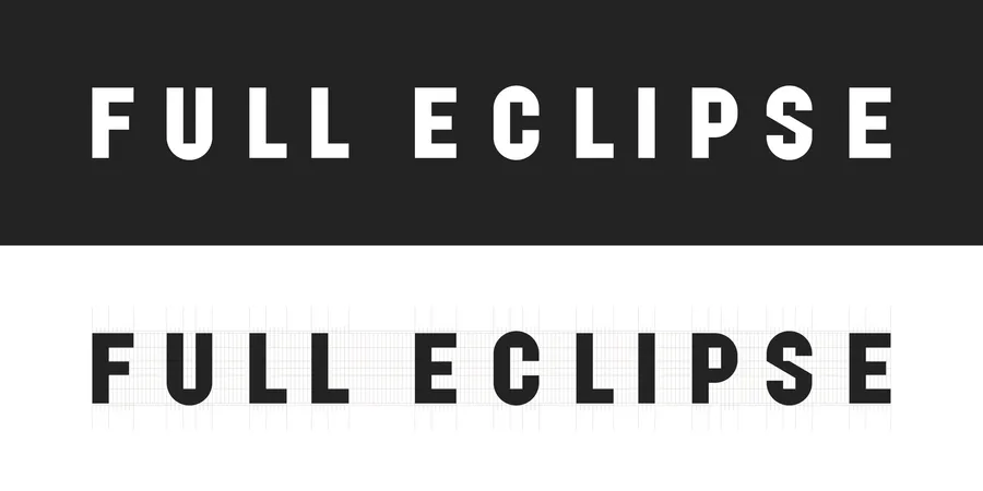 Chicago Design Identity Typography Full Eclipse 3b