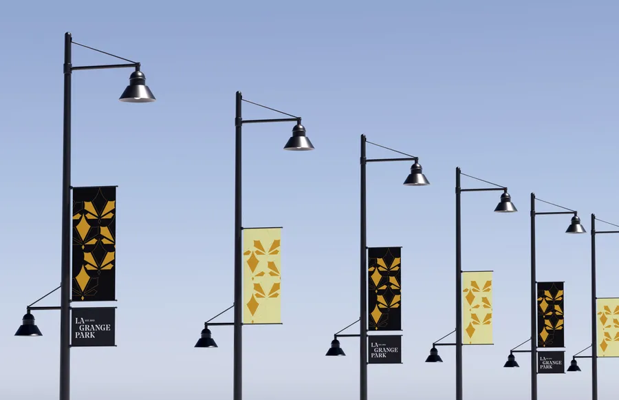 LGP Streetscape Toolkit Light Post Rendering