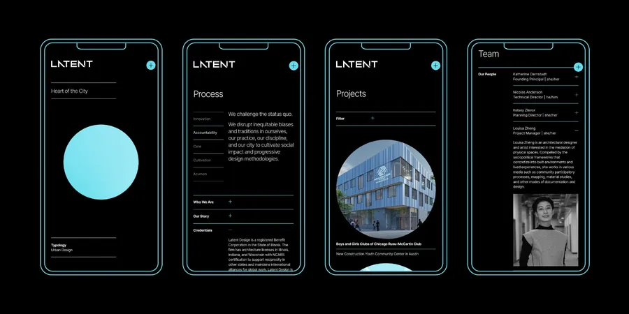 Latent Website Design Span 02