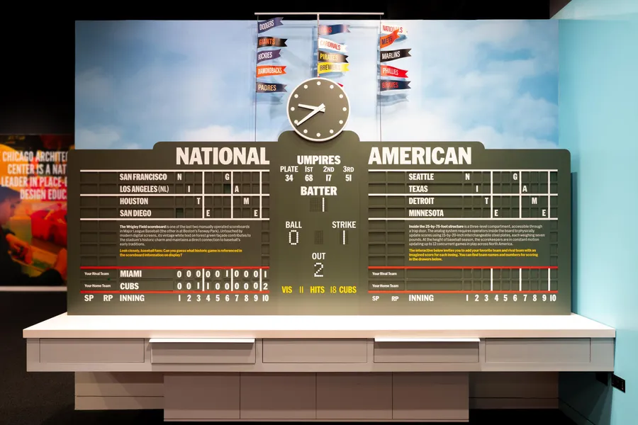 Span CAC Wrigley Exhibit Score Board 01