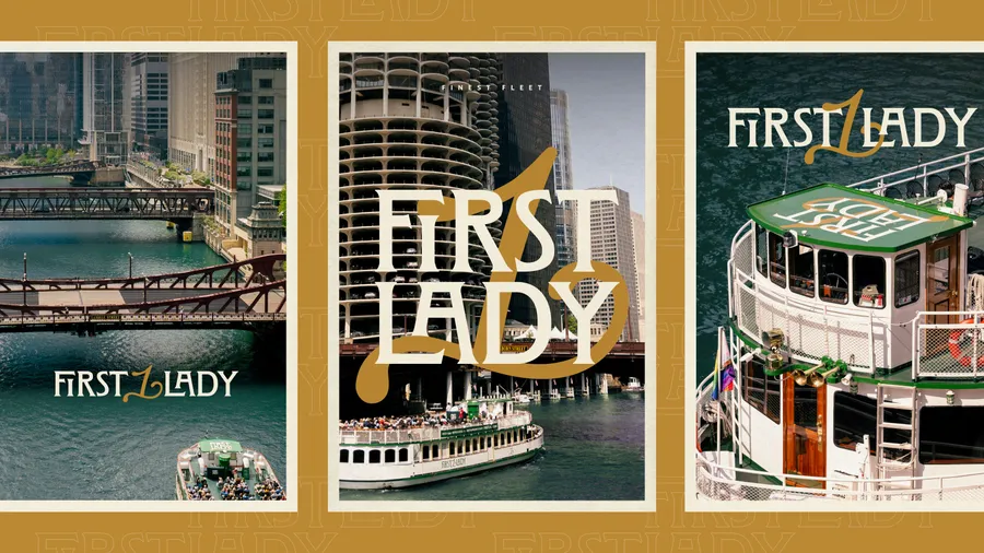 Span First Lady Chicago River Cruise Brand 30