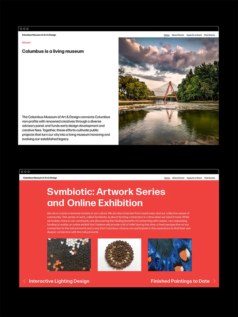 Website Image Stack