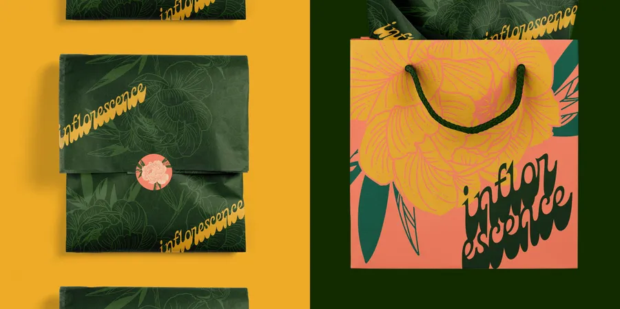 Inflorescence Florist Logo 04
