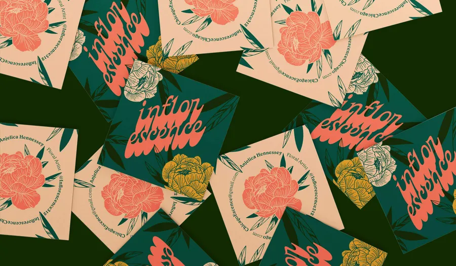 Inflorescence Florist Logo 02b